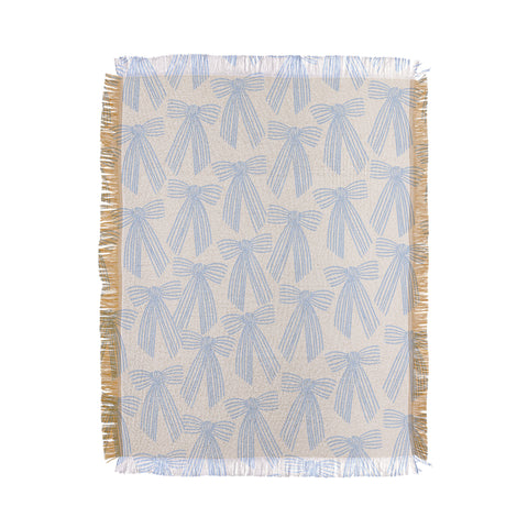 ThirtyOne Illustrations baubles bows bn artboard 2 Throw Blanket