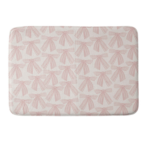 ThirtyOne Illustrations baubles bows bn artboard 3 Memory Foam Bath Mat