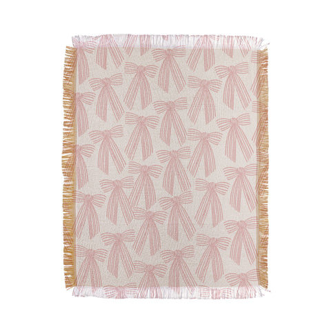 ThirtyOne Illustrations baubles bows bn artboard 3 Throw Blanket