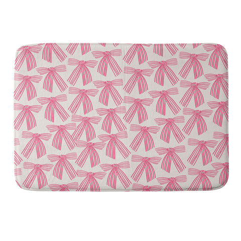 ThirtyOne Illustrations baubles bows bn artboard 5 Memory Foam Bath Mat