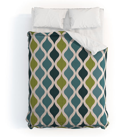 ThirtyOne Illustrations Chartreuse Diammondback Comforter