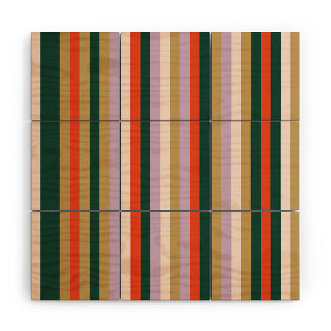 ThirtyOne Illustrations Lane Wood Wall Mural