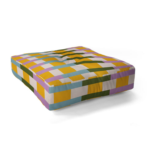ThirtyOne Illustrations Mod Neo Geo Floor Pillow Square