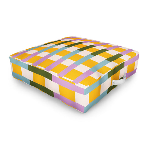 ThirtyOne Illustrations Mod Neo Geo Outdoor Floor Cushion