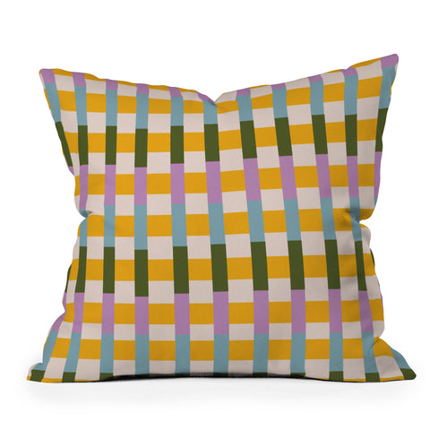 ThirtyOne Illustrations Mod Neo Geo Throw Pillow