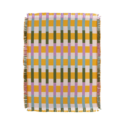 ThirtyOne Illustrations Mod Neo Geo Throw Blanket
