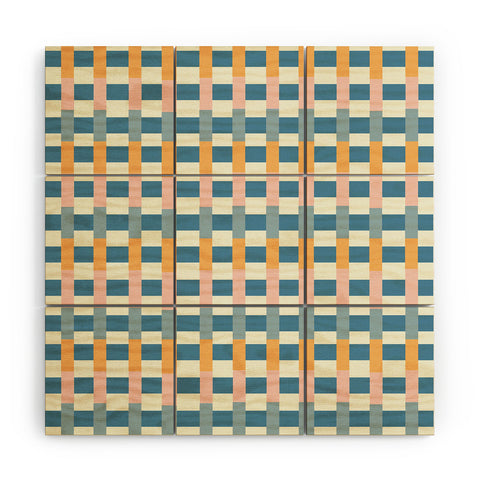 ThirtyOne Illustrations Mod No 3 Wood Wall Mural