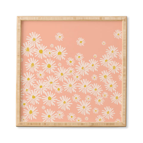 ThirtyOne Illustrations Pink Daisy I Framed Wall Art