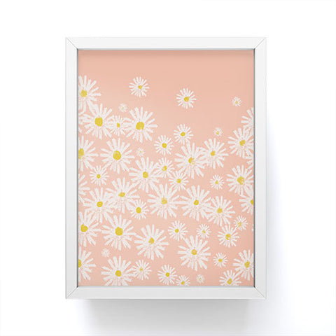 ThirtyOne Illustrations Pink Daisy I Framed Mini Art Print