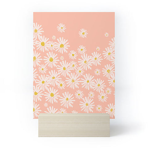 ThirtyOne Illustrations Pink Daisy I Mini Art Print