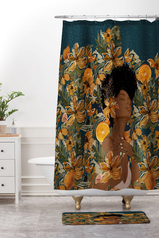 ThirtyOne Illustrations The Bride Shower Curtain And Mat