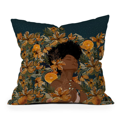 ThirtyOne Illustrations The Bride Throw Pillow