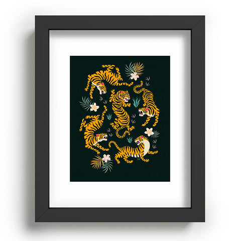 ThirtyOne Illustrations Tiger All Around Recessed Framing Rectangle