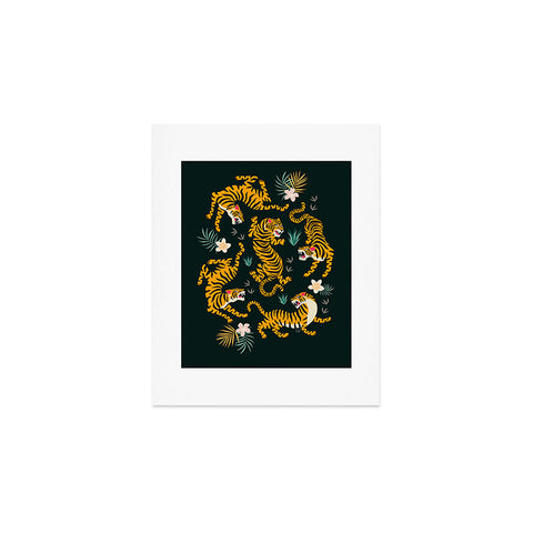 ThirtyOne Illustrations Tiger All Around Art Print