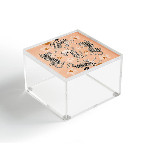 ThirtyOne Illustrations Tiger Garden Acrylic Box