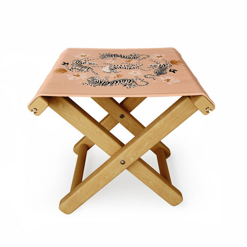 ThirtyOne Illustrations Tiger Garden Folding Stool