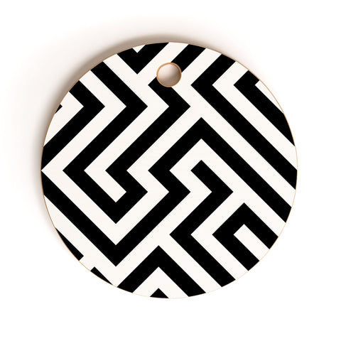 Three Of The Possessed Avenue 01 Cutting Board Round