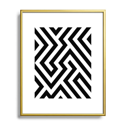 Three Of The Possessed Avenue 01 Metal Framed Art Print