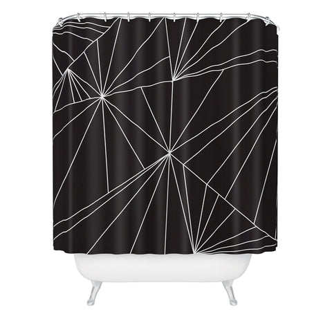 Three Of The Possessed Biscayne Shower Curtain