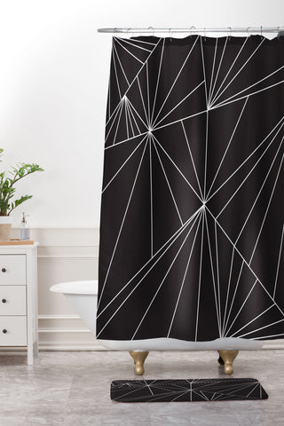 Three Of The Possessed Biscayne Shower Curtain And Mat