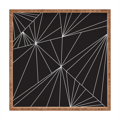 Three Of The Possessed Biscayne Square Tray