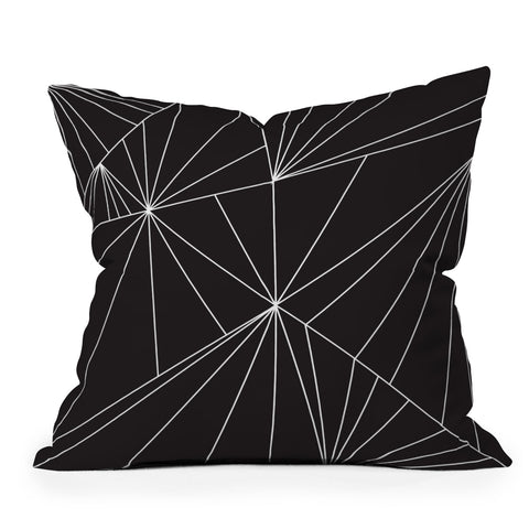 Three Of The Possessed Biscayne Outdoor Throw Pillow