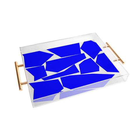 Three Of The Possessed Block Party Blue Acrylic Tray