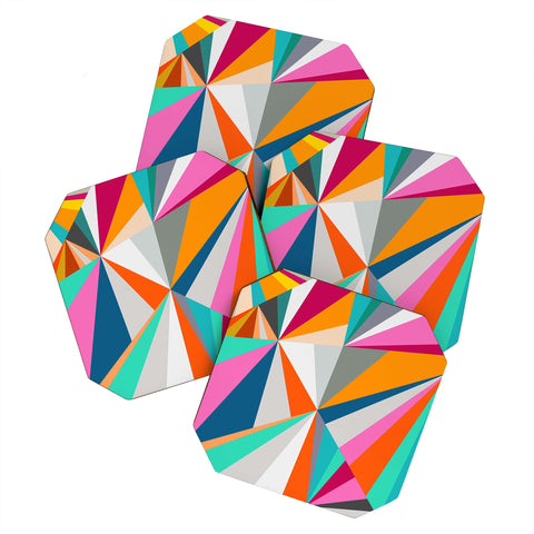 Three Of The Possessed Collins Ave Coaster Set