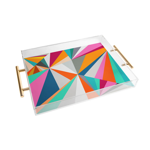 Three Of The Possessed Collins Ave Acrylic Tray