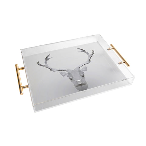 Three Of The Possessed Deeer Acrylic Tray