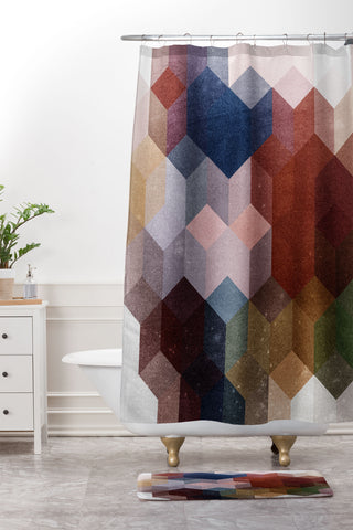 Three Of The Possessed Goodbye2 Shower Curtain And Mat