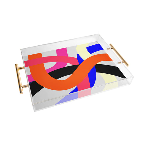 Three Of The Possessed Highways 02 Acrylic Tray