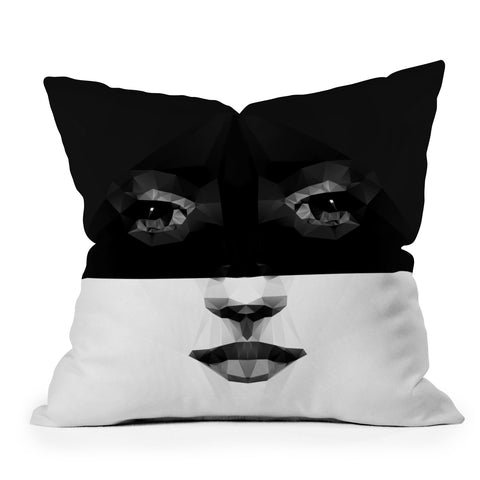 Three Of The Possessed Luna Outdoor Throw Pillow