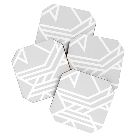 Three Of The Possessed Metro Deco 02 Coaster Set