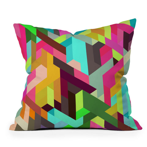 Three Of The Possessed Modele 3 Outdoor Throw Pillow