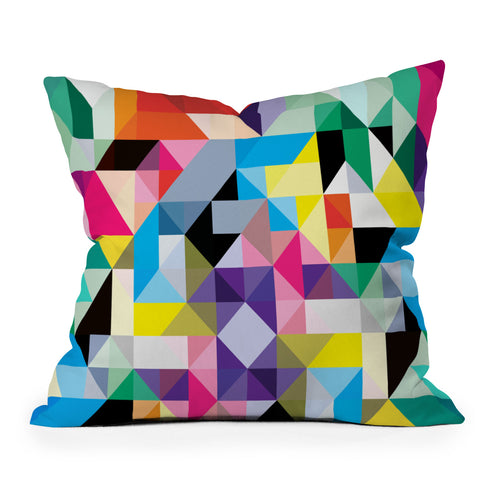 Three Of The Possessed Modele 5 Outdoor Throw Pillow