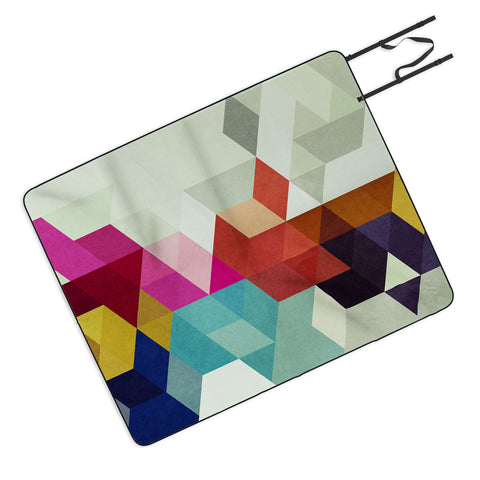 Three Of The Possessed Modele 7 Picnic Blanket