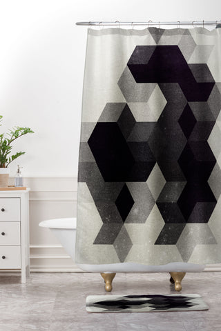 Three Of The Possessed Modele10 Shower Curtain And Mat