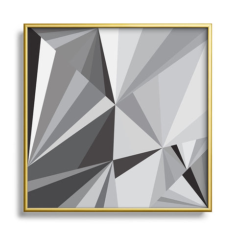 Three Of The Possessed Munich Square Metal Framed Art Print