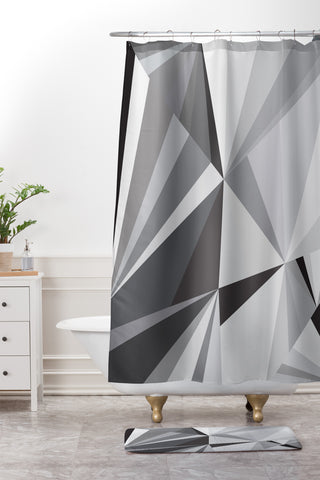 Three Of The Possessed Munich Shower Curtain And Mat