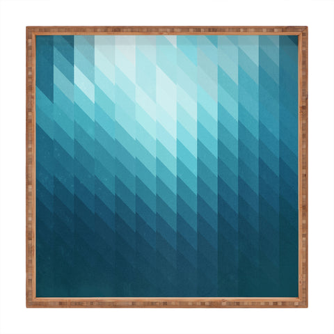 Three Of The Possessed Ocean Beneath Square Tray