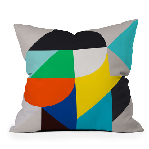 Three Of The Possessed Quatre 02 Outdoor Throw Pillow