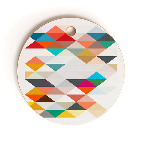 Three Of The Possessed South Cutting Board Round