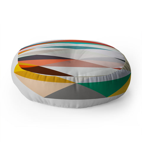 Three Of The Possessed South Floor Pillow Round