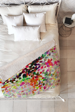 Three Of The Possessed Summer 1974 Fleece Throw Blanket