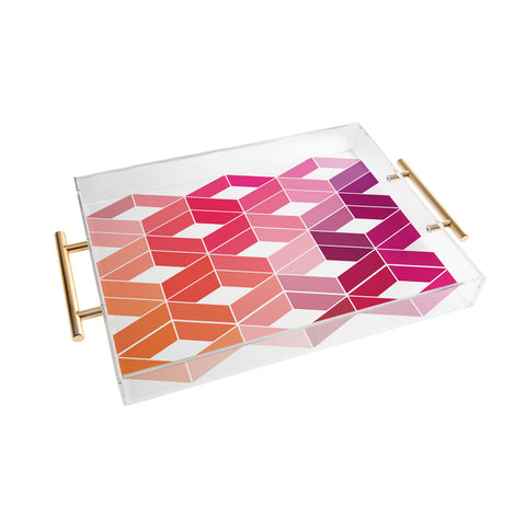 Three Of The Possessed Sunrise 530 Acrylic Tray