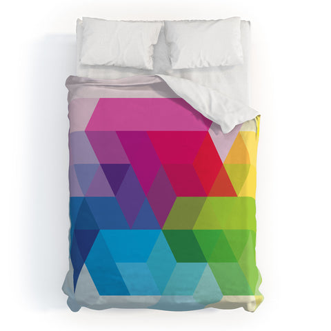 Three Of The Possessed Temptation 1986 Duvet Cover