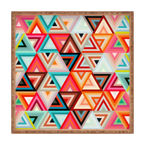 Three Of The Possessed Tess3 Square Tray