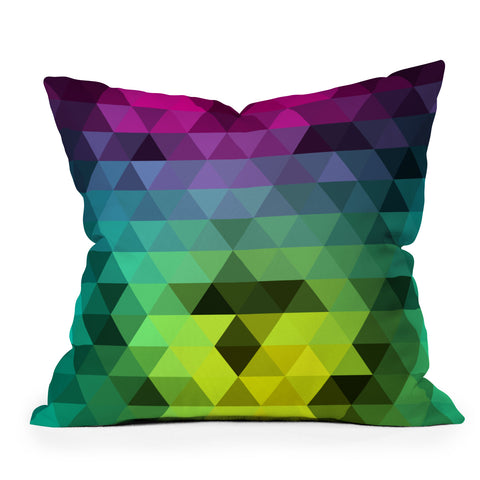 Three Of The Possessed Underwater Lion Outdoor Throw Pillow