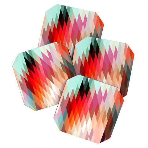 Three Of The Possessed Words Heavy 1 Coaster Set